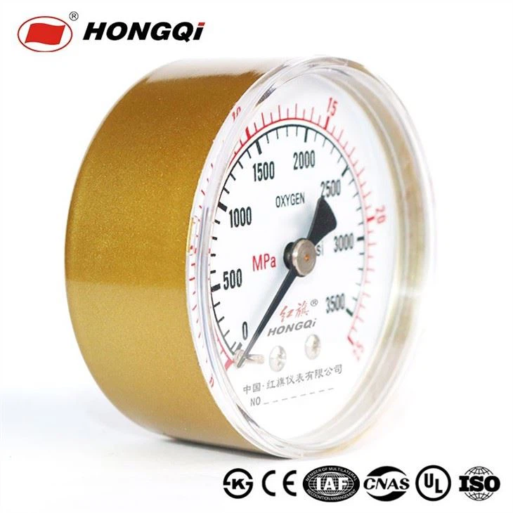 Gold-60mm-Pressure-Gauge