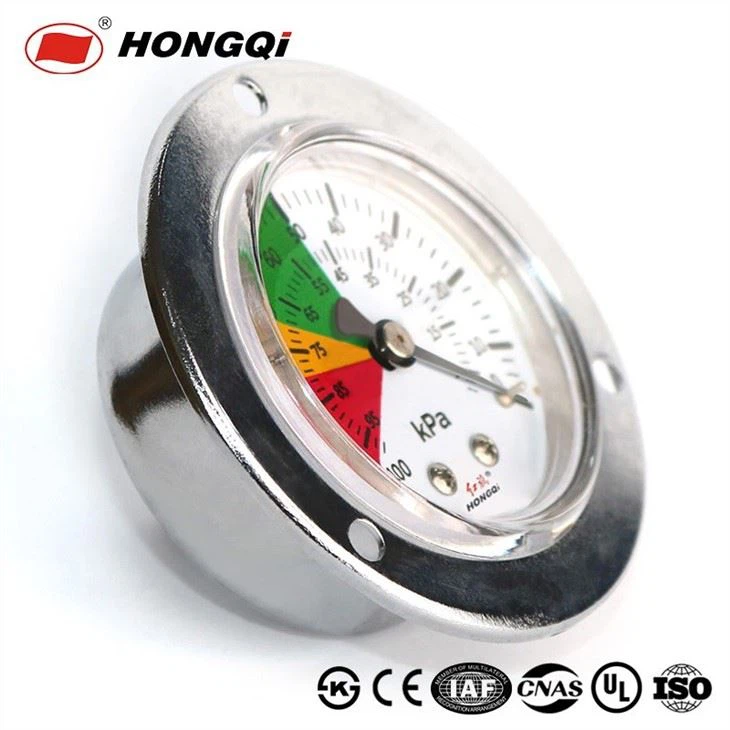 Steel-chrome-plated-pressure-gauge