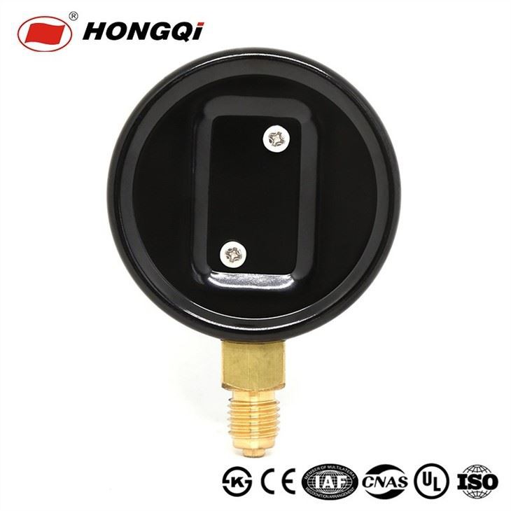 60mm Black Case Capsule Pressure Gauge