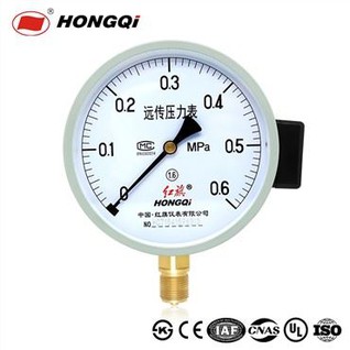 Hongqi (6") 150 mm Elektr qarshilik masofadan boshqarish pultining bosim o'lchagichi
