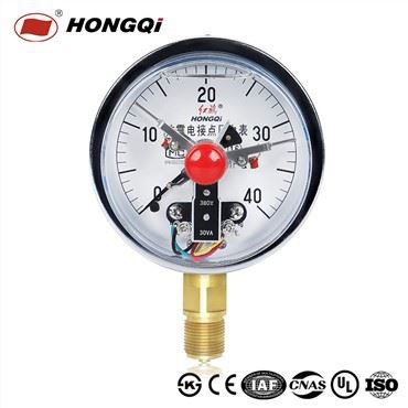 Zarbaga chidamli elektr kontaktli bosim o'lchagichining pastki ulanishi