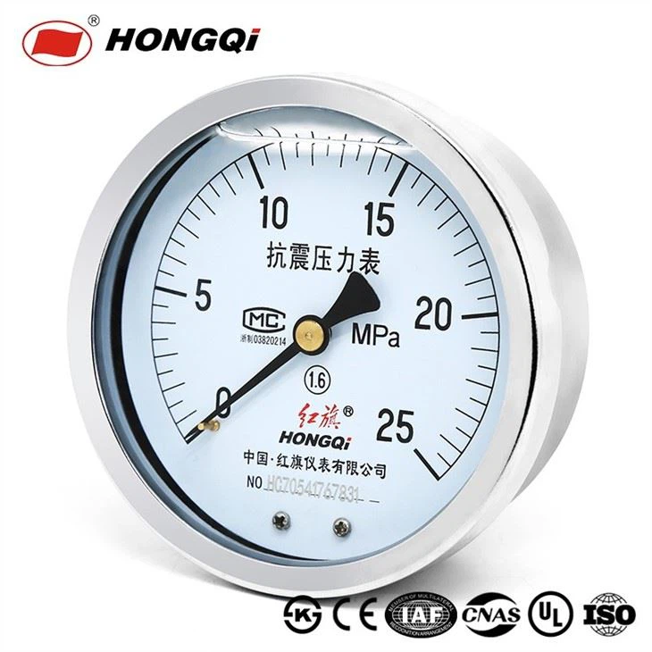Ytn 100z Shake Proof Pressure Gauge